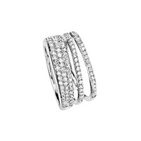 Anello Salvini Donna Euforia in Oro bianco Diamante 20071549-12